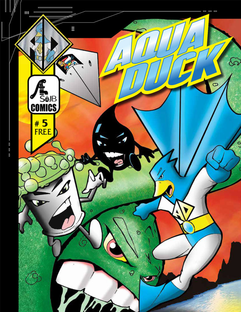 Aqua Duck Comic 5